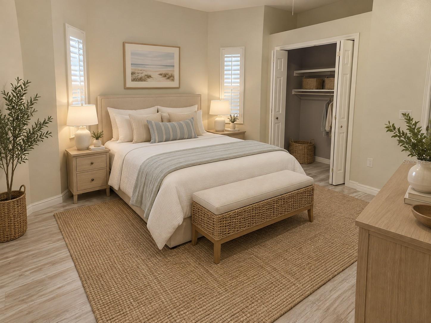 Bedroom 2 Staged