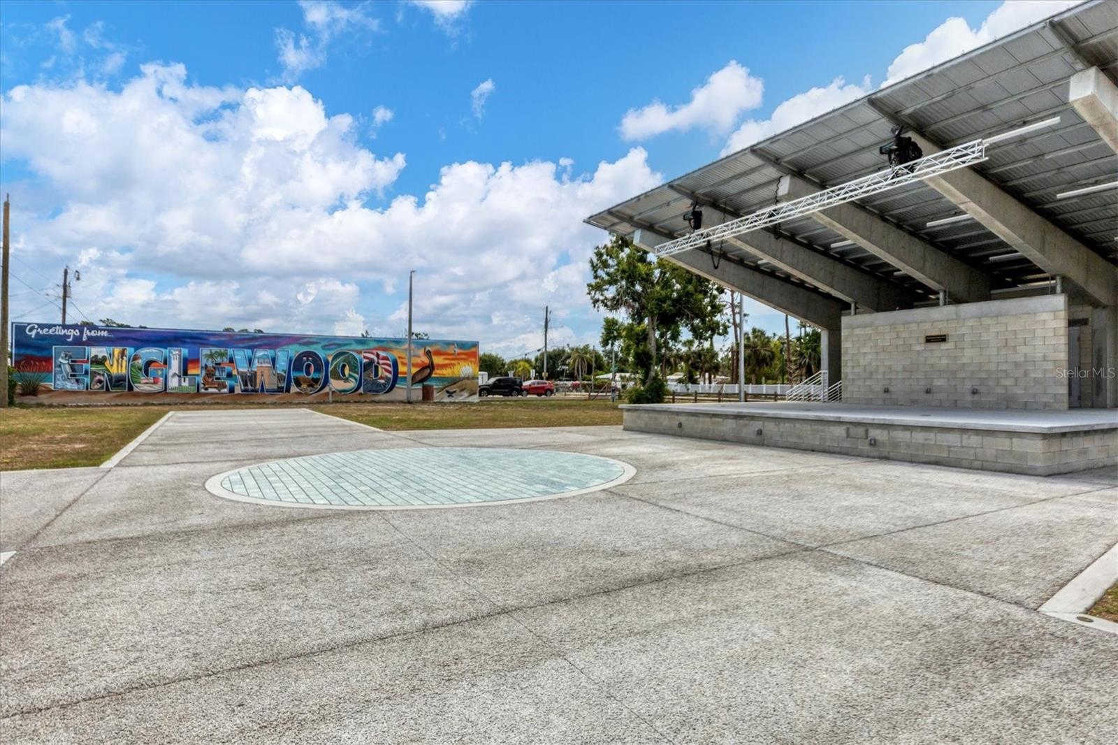 Band Shell at Pioneer Park