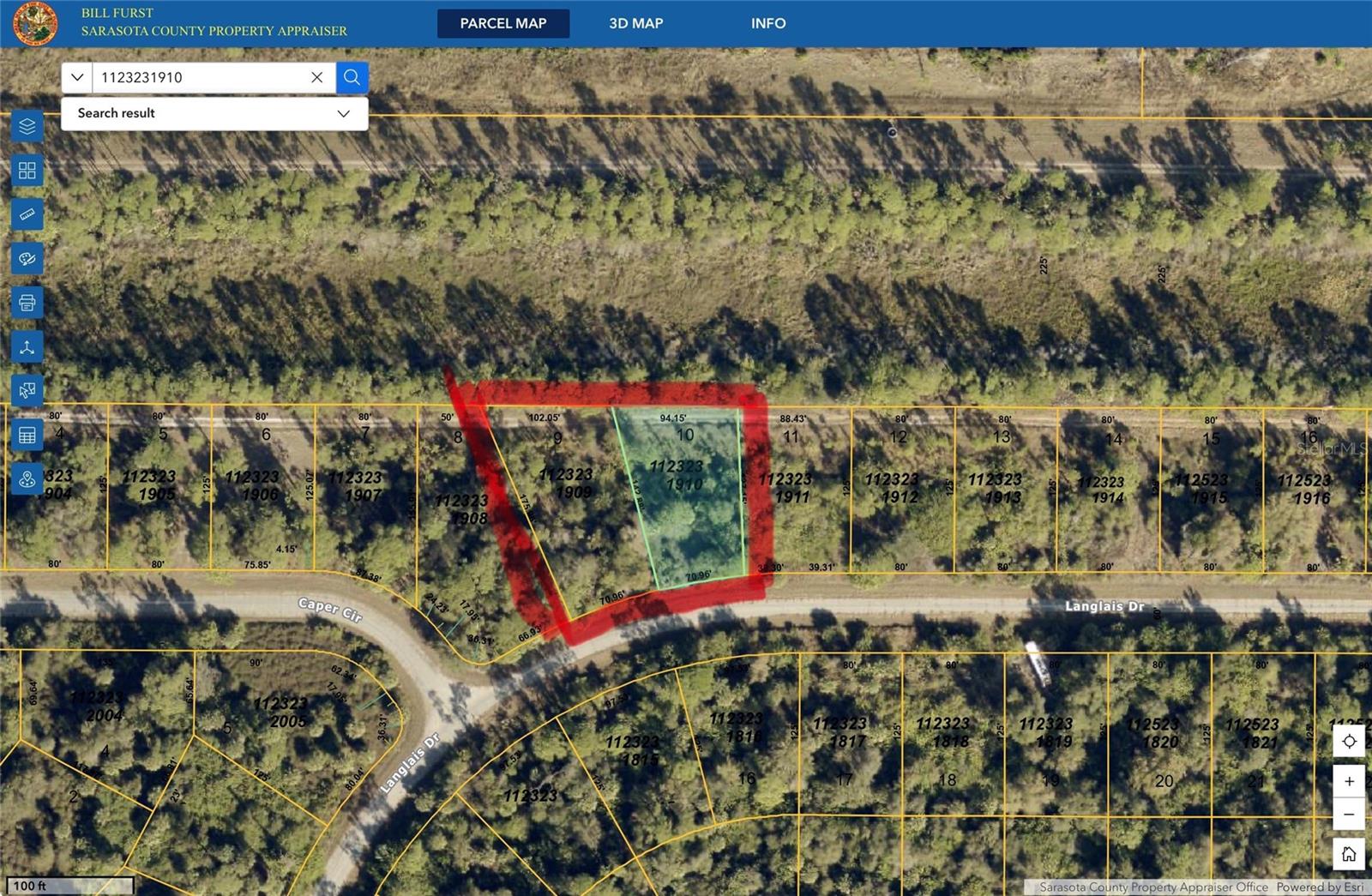 Lots 9 &10 LANGLAIS DRIVE, North Port, FL 34288