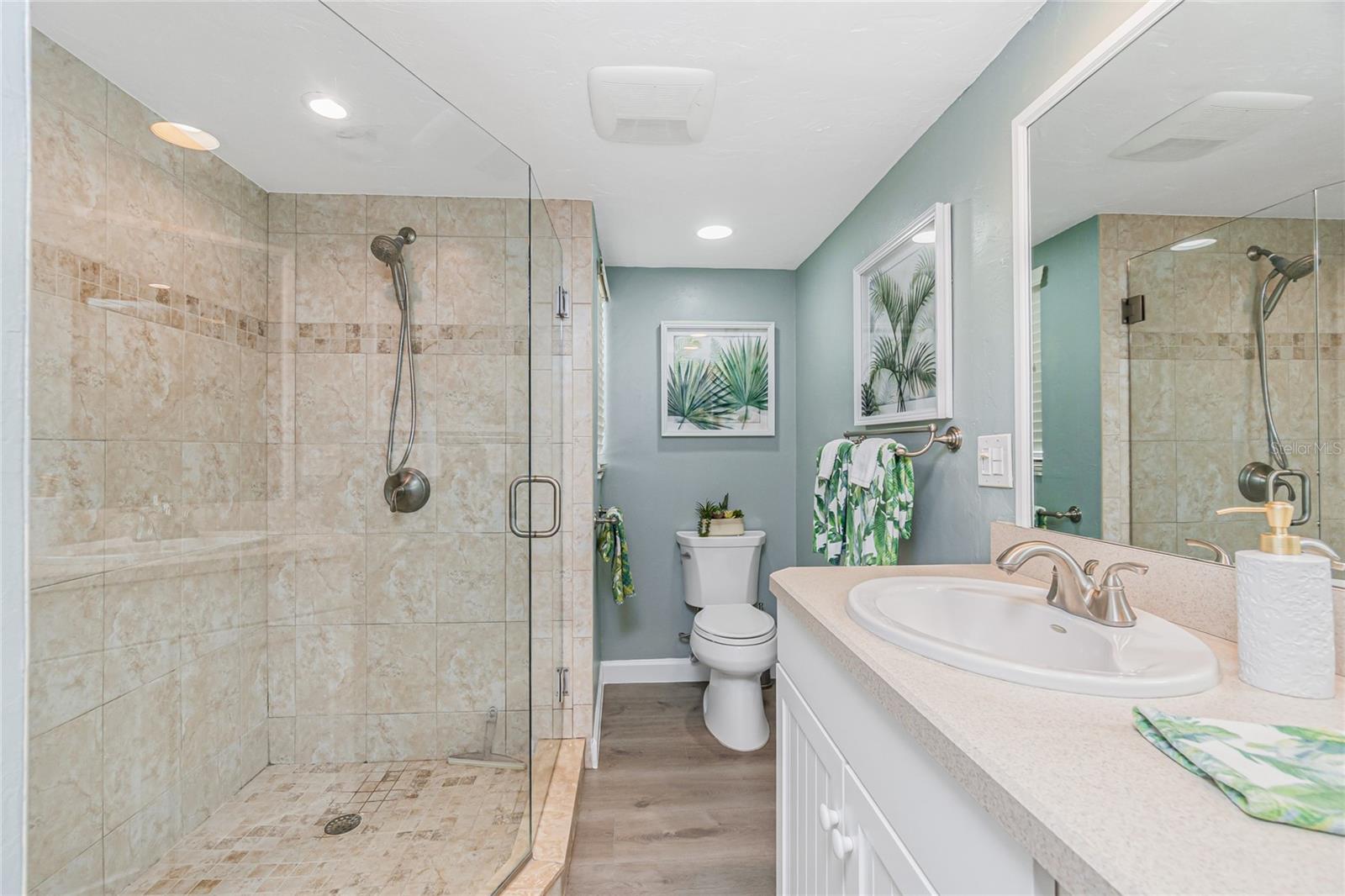 Updated Master Bath with Shower