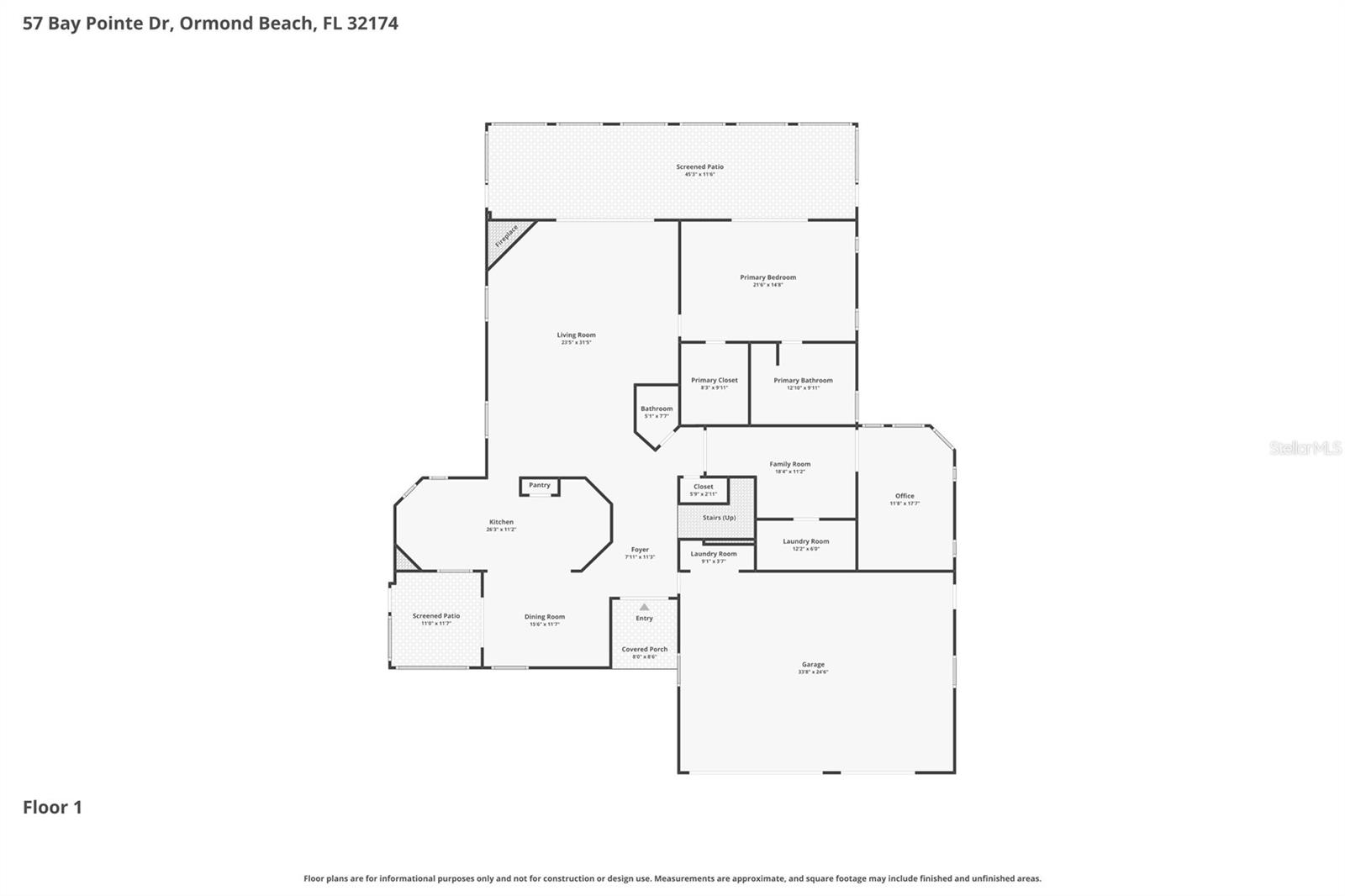 57 BAY POINTE DRIVE, Ormond Beach, FL 32174