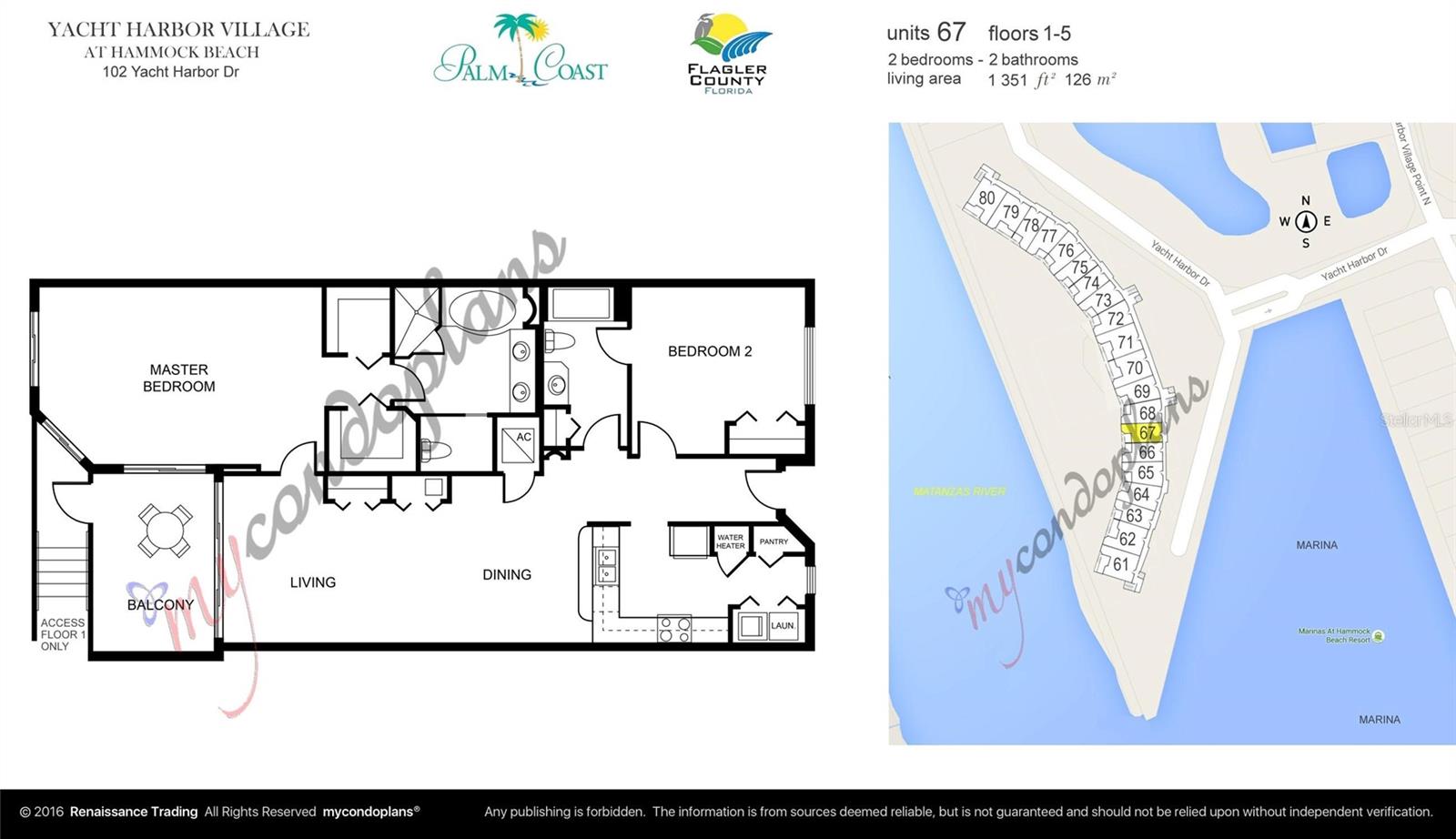 102 YACHT HARBOR DRIVE, #467, Palm Coast, FL 32137