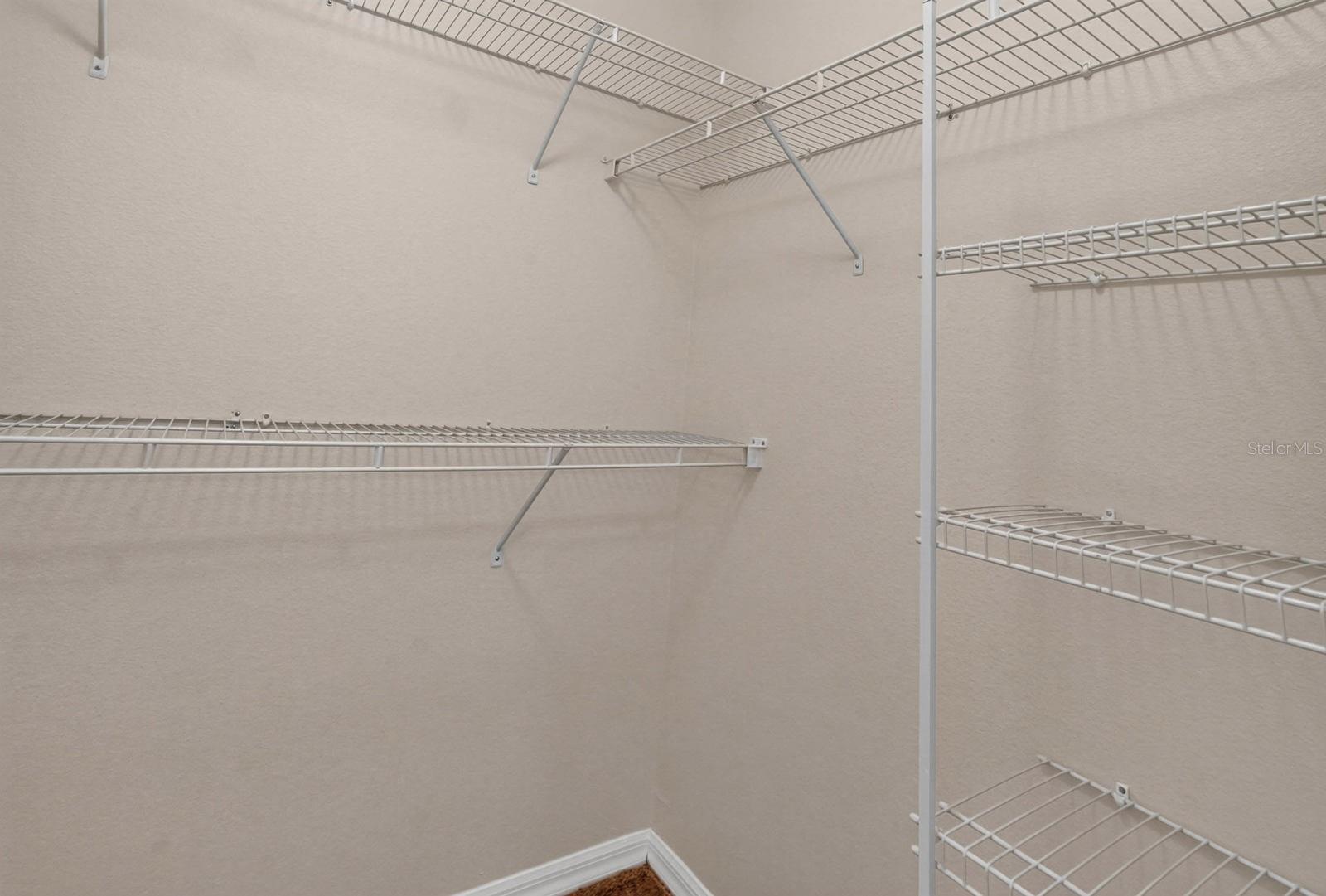 walk-in closet primary suite