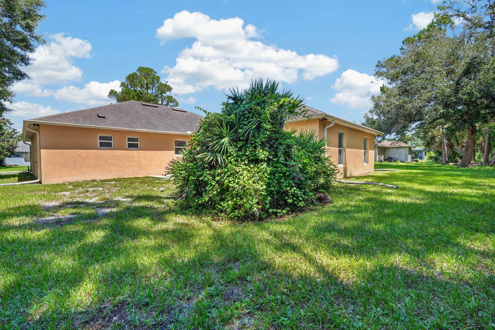 large corner lot