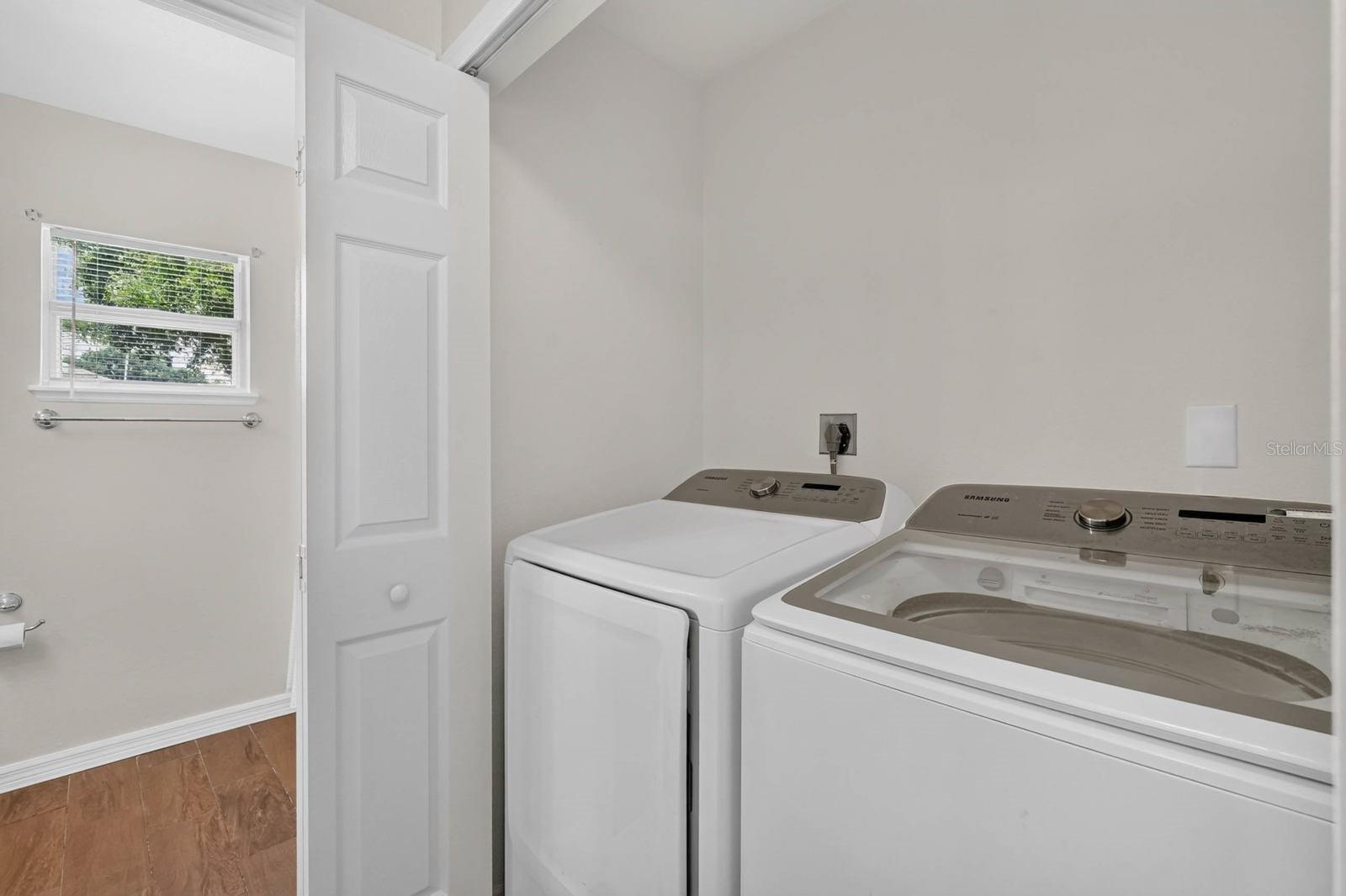 Laundry closet