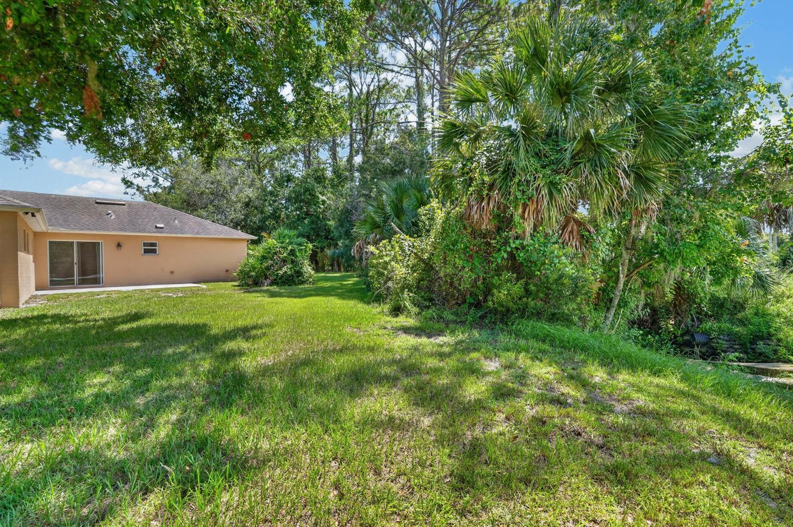large corner lot