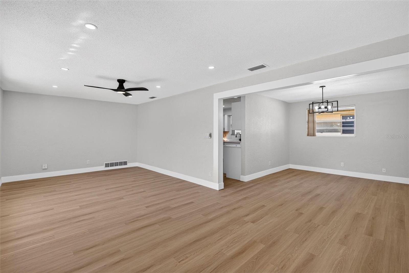 Entering Living room-Dining room