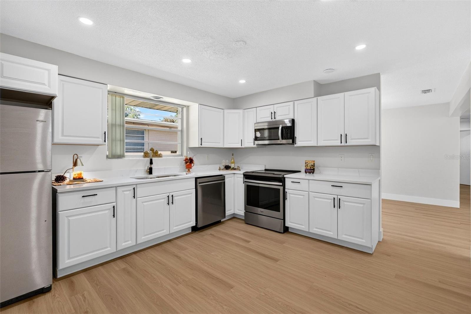 Kitchen From Garage Entry