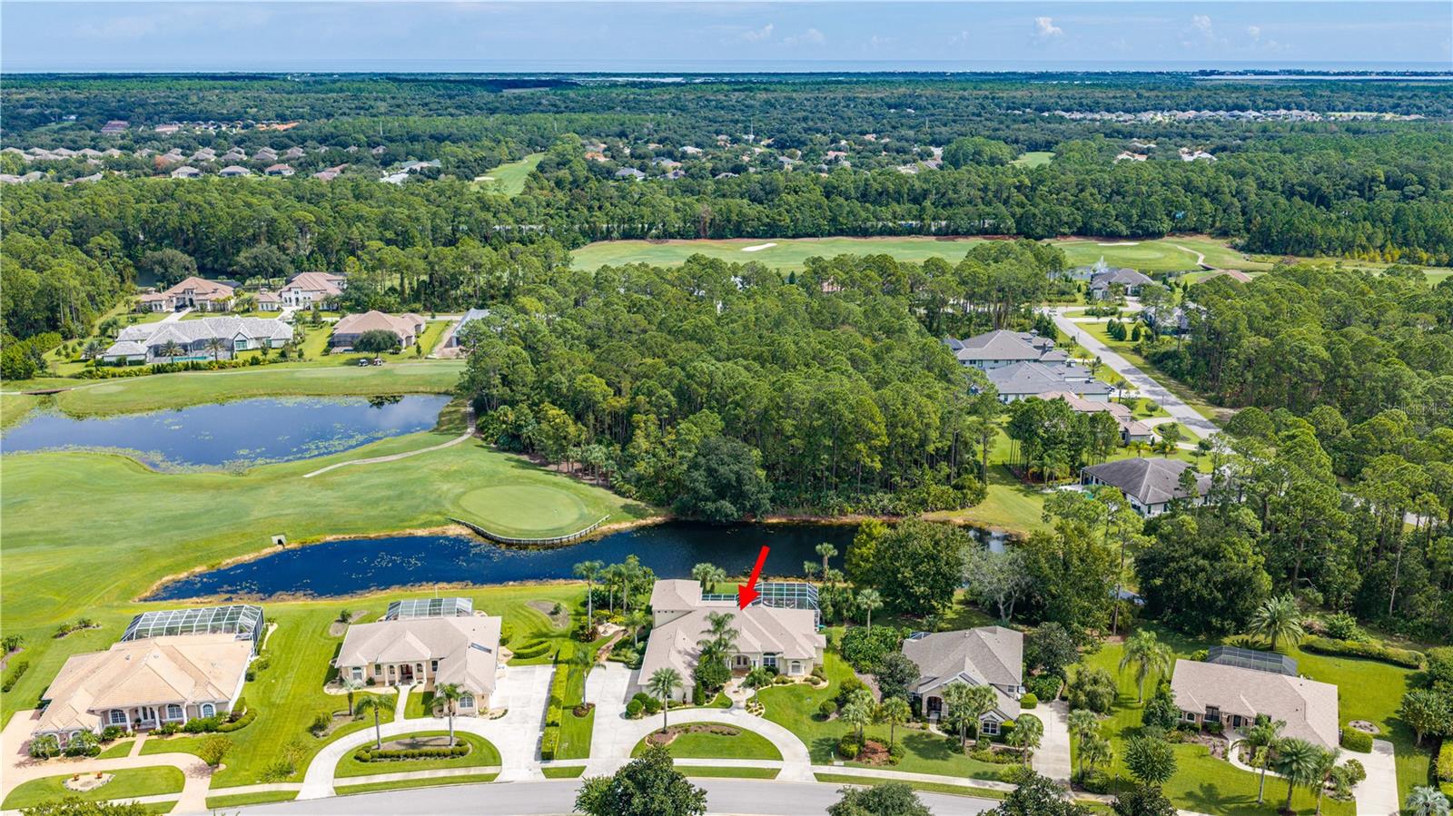 Aerial View-Expansive Grounds and Surrounding Area