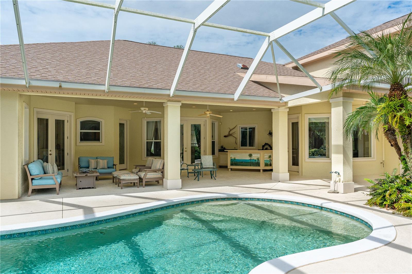 Pool-View of Covered Patio