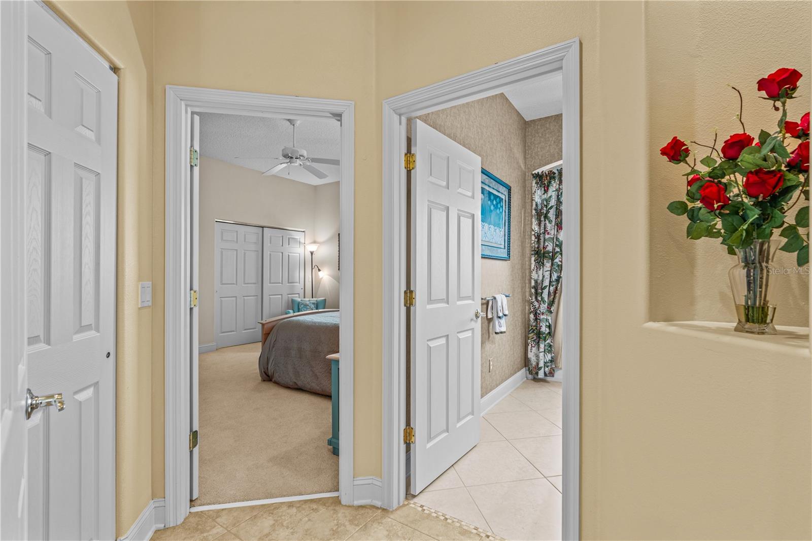 Hall View of Bedroom 3 & Bathroom 3