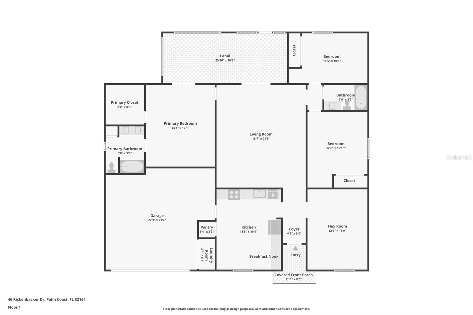 46 RICKENBACKER DRIVE, Palm Coast, FL 32164