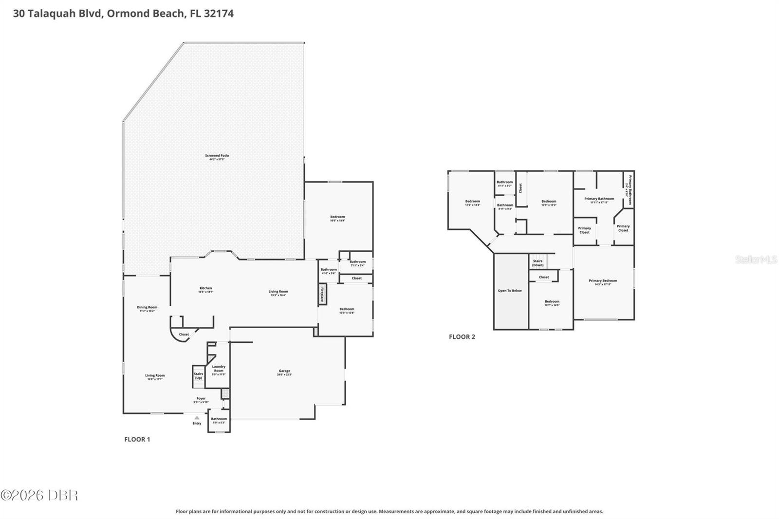30 TALAQUAH BOULEVARD, Ormond Beach, FL 32174