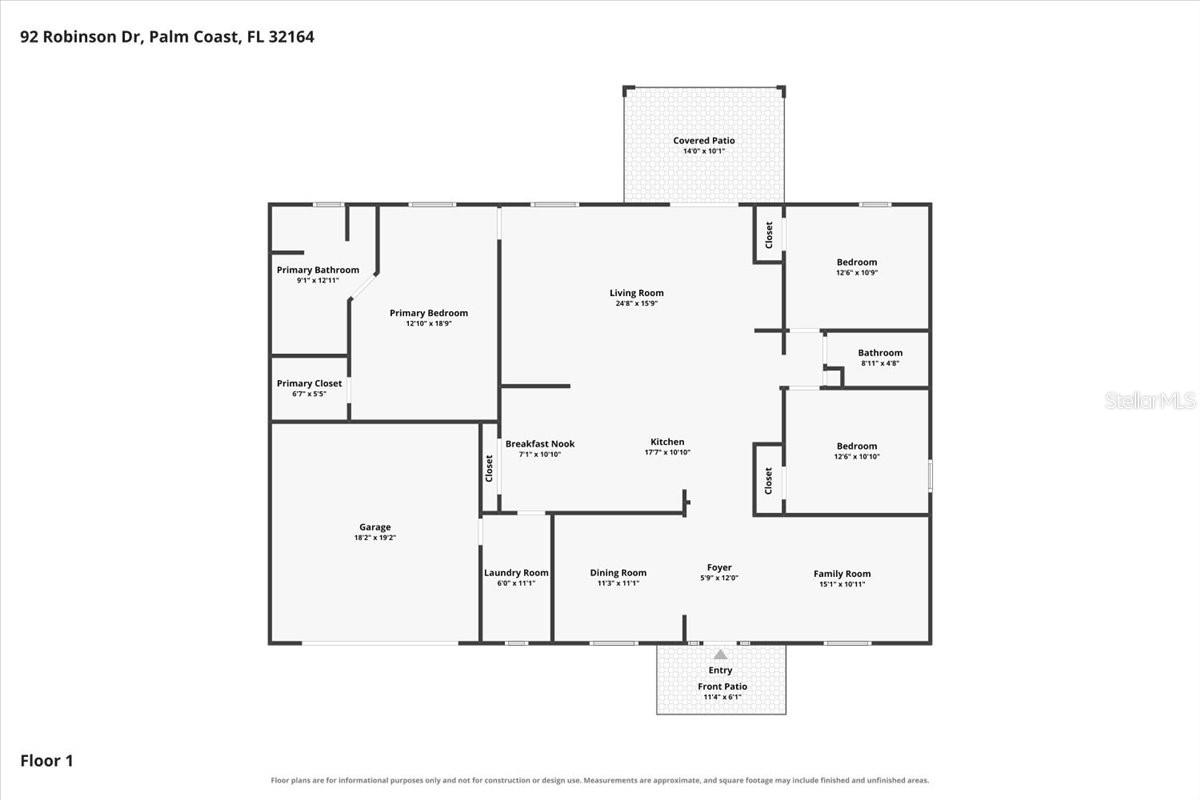 92 ROBINSON DRIVE, Palm Coast, FL 32164