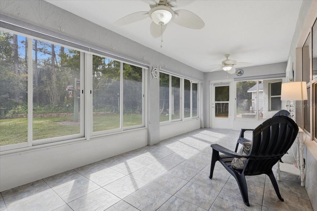 OVERSIZED ENCLOSED FLORIDA ROOM