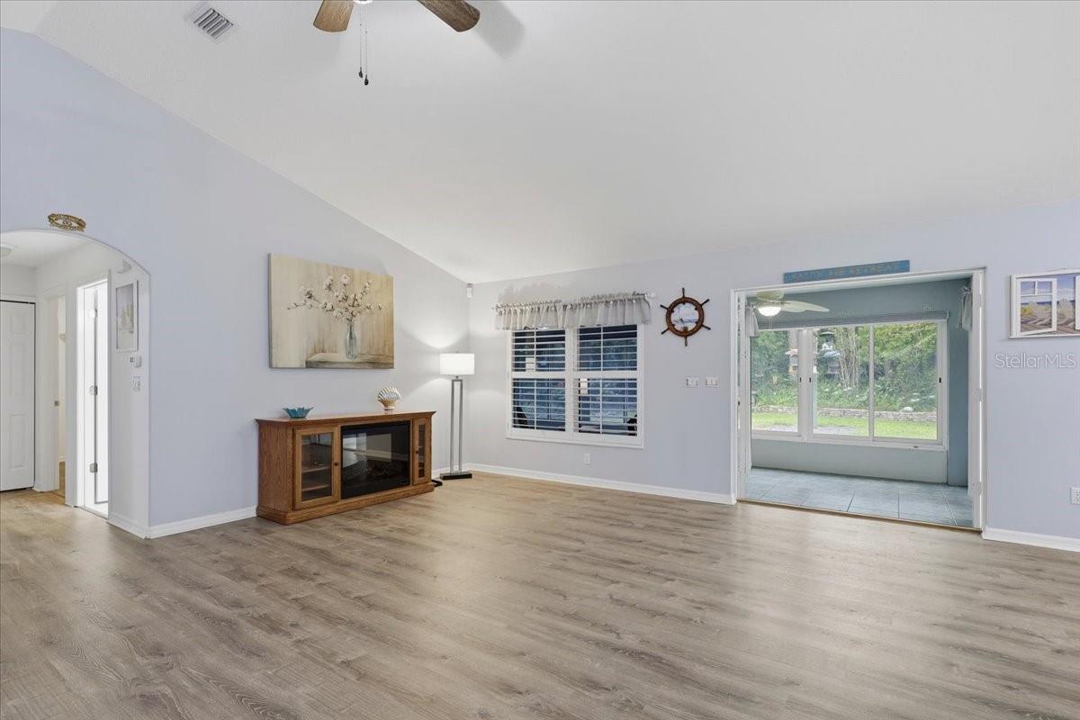 FRENCH DOORS TO FLORIDA ROOM