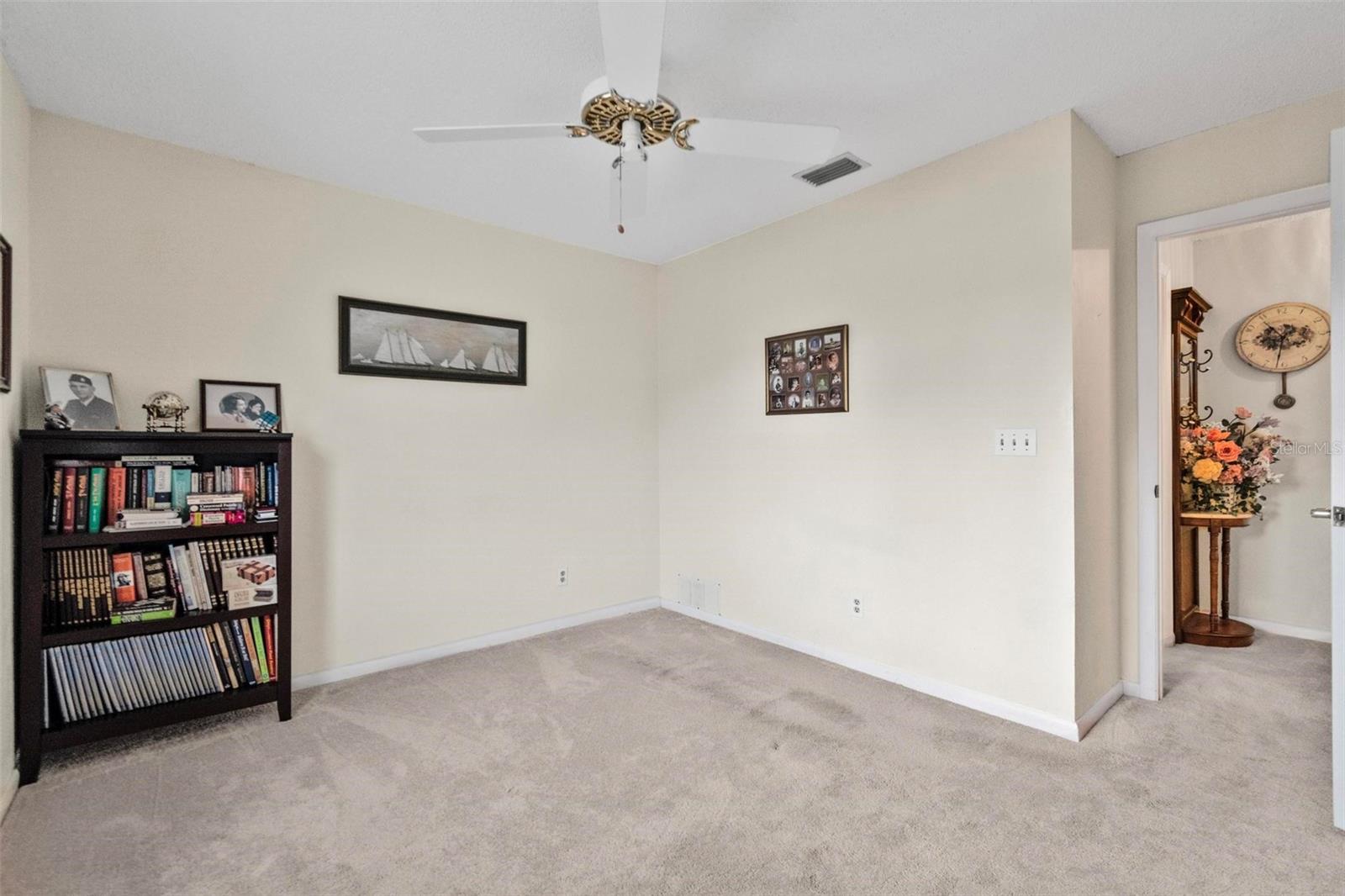 Spacious guest bedroom