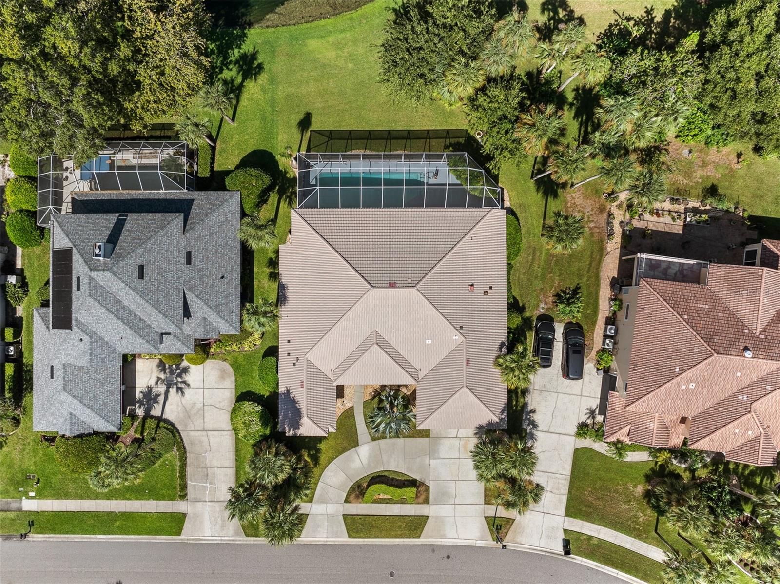 Overhead Drone View