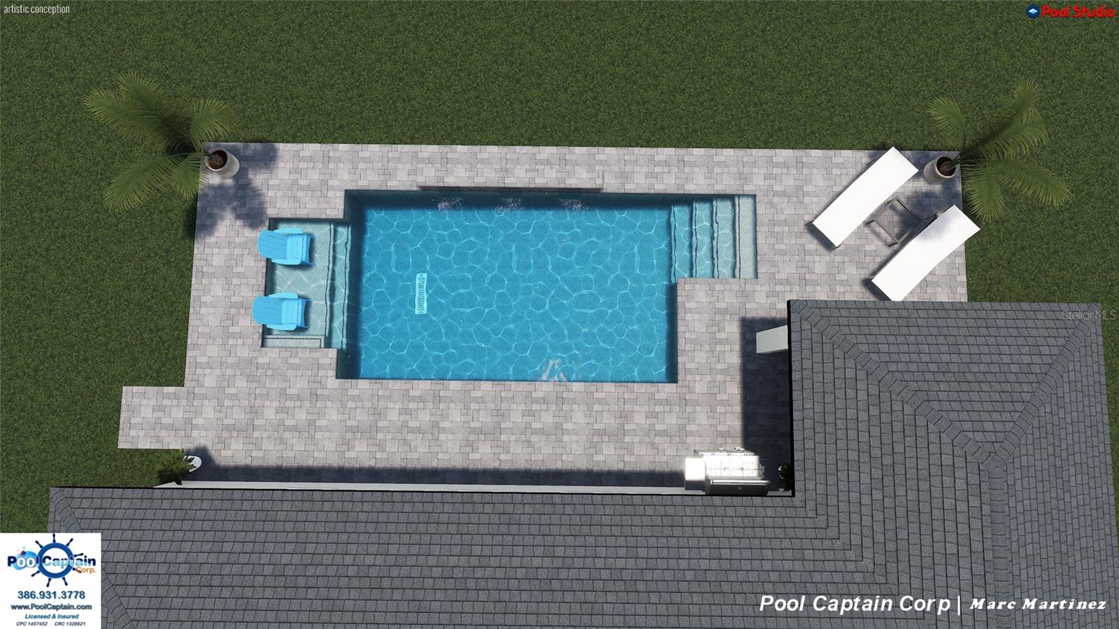 Screen Heated Pool