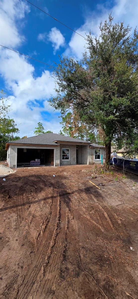 Extra setback adding additional driveway