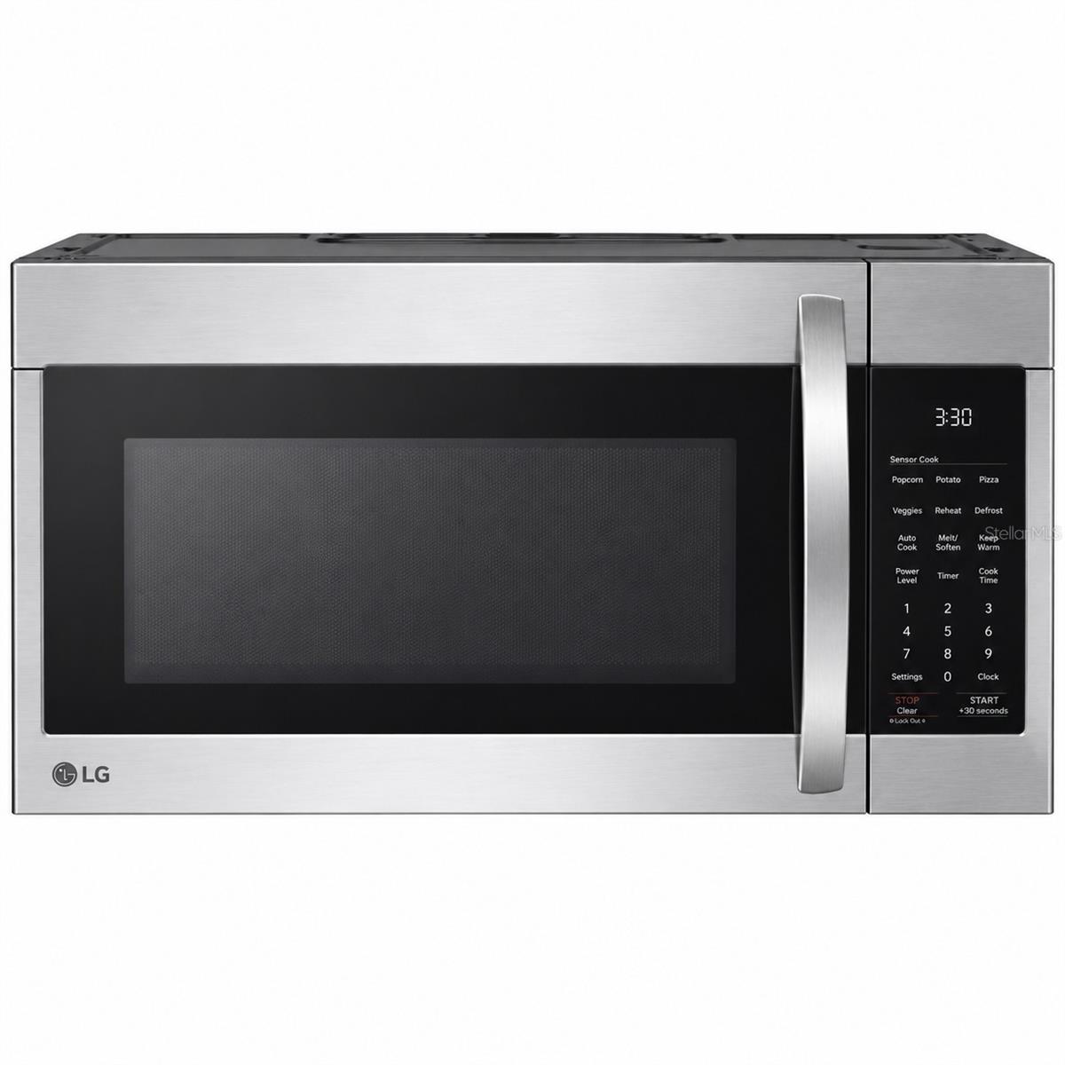 Microwave vented outside