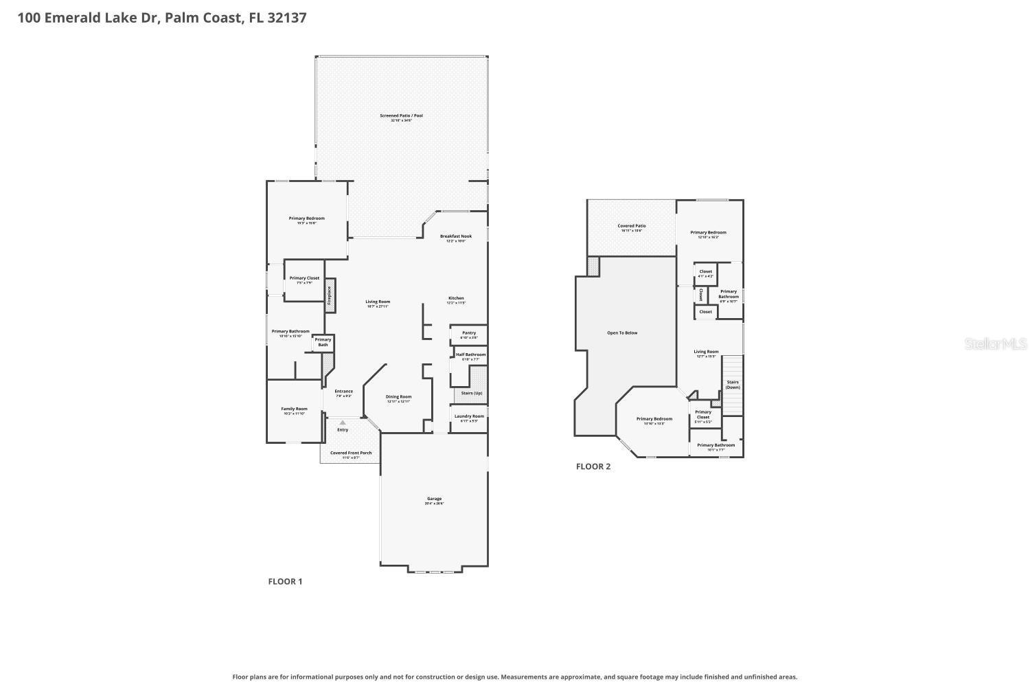 100 EMERALD LAKE DRIVE, Palm Coast, FL 32137