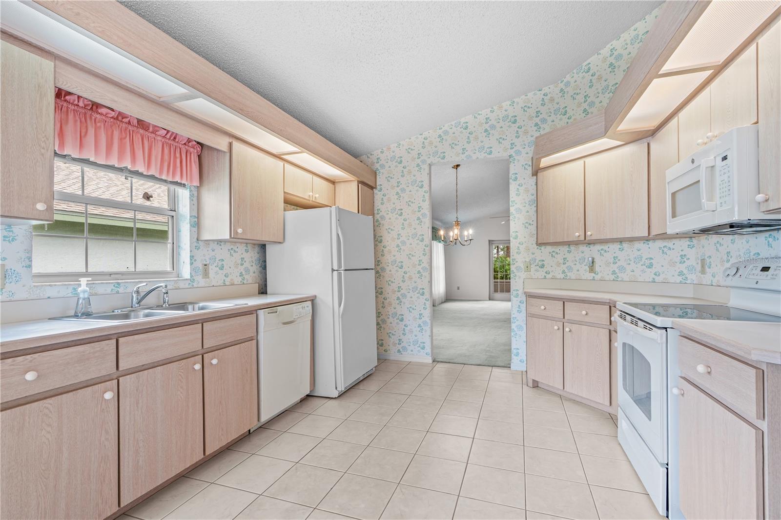 Plenty of Cabinet Space in Kitchen