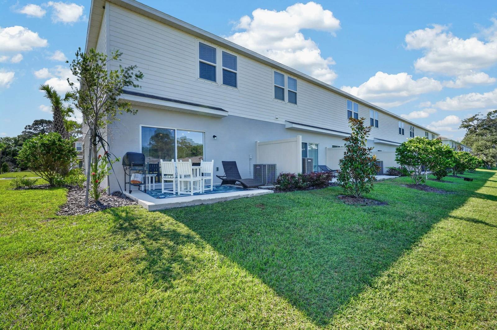 Rear Patio