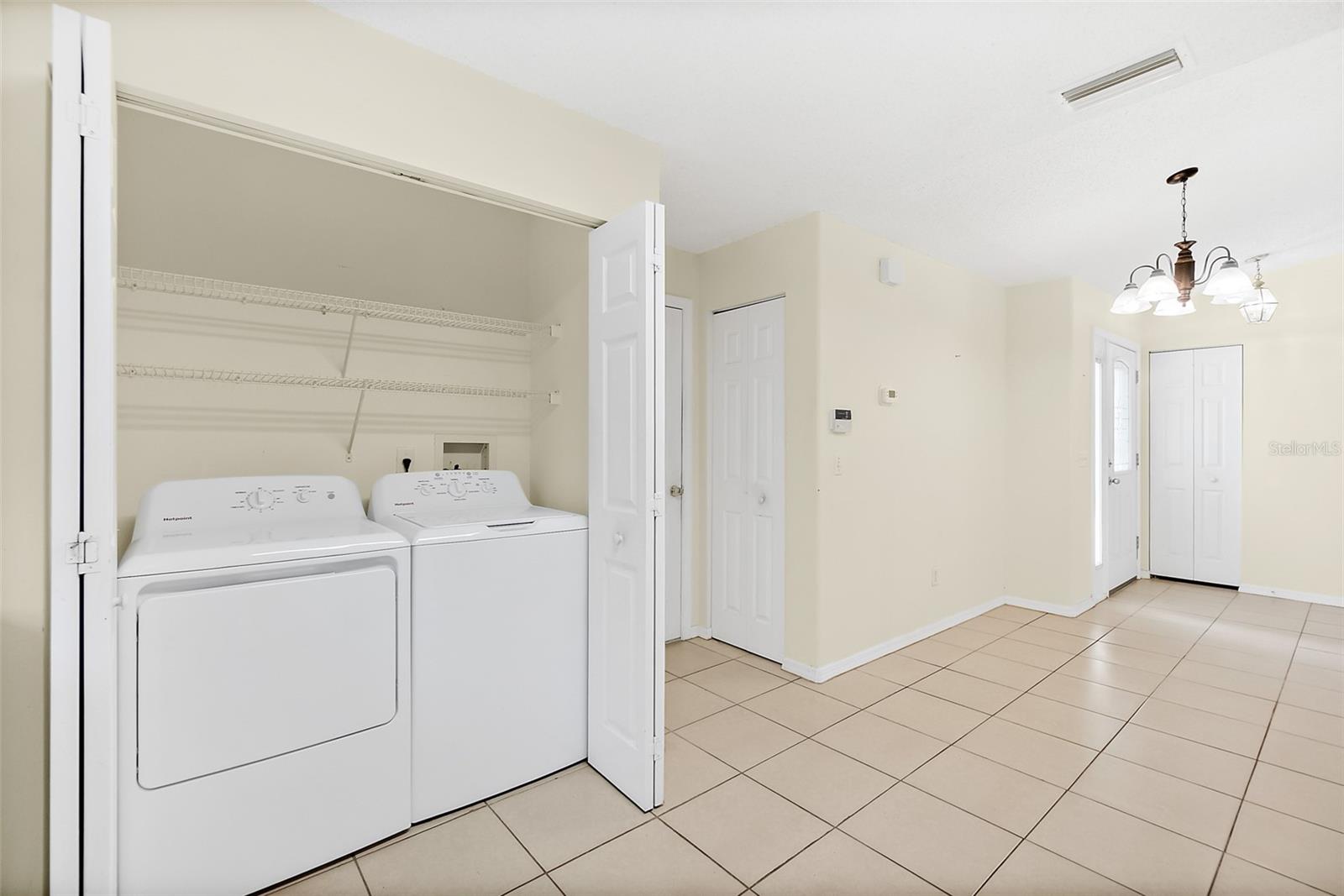 Laundry in Kitchen