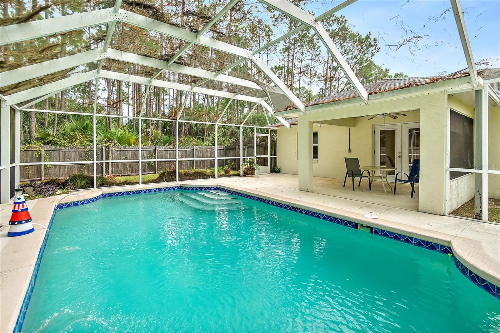 Lanai and Pool