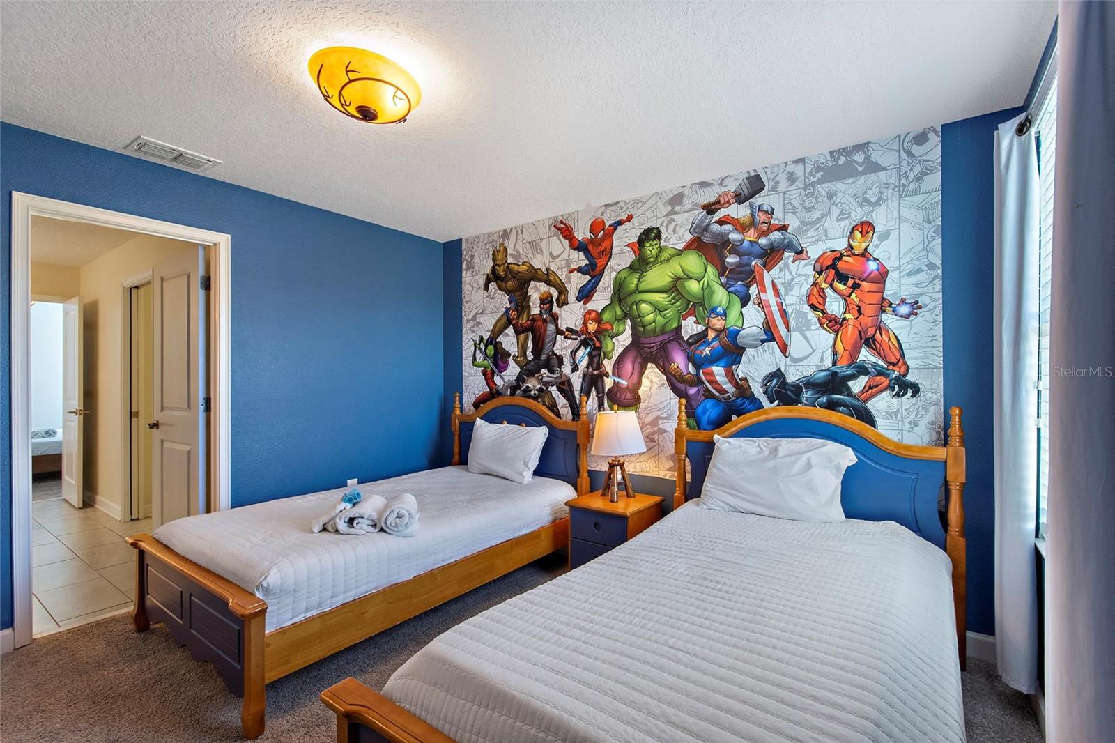 Spider Man and Friends room