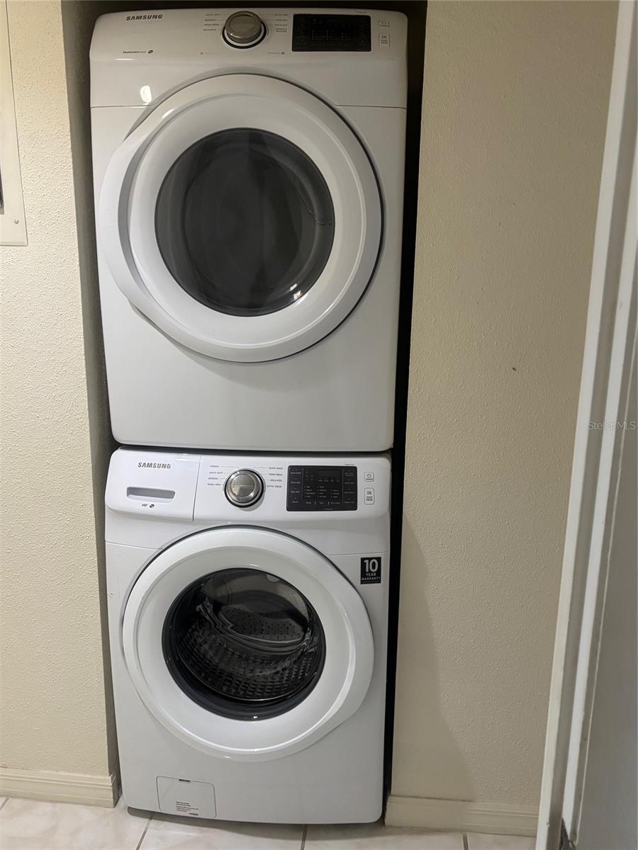 Inside washer and dryer included