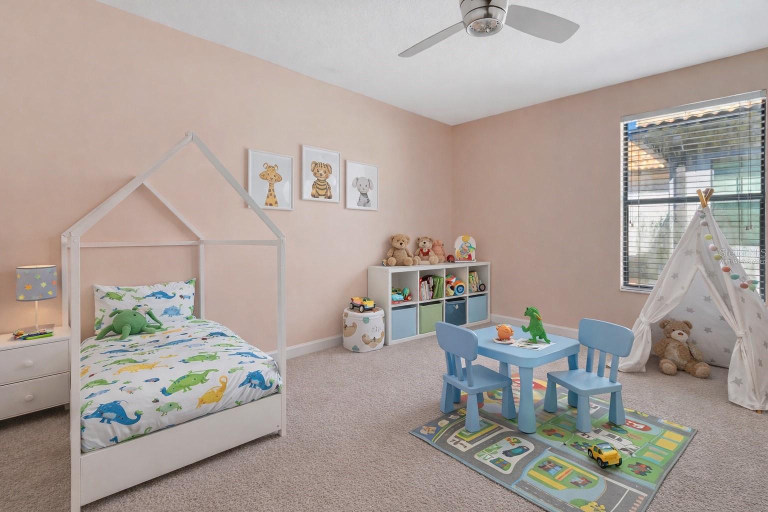 Bedroom 2 Second Floor Virtually Staged