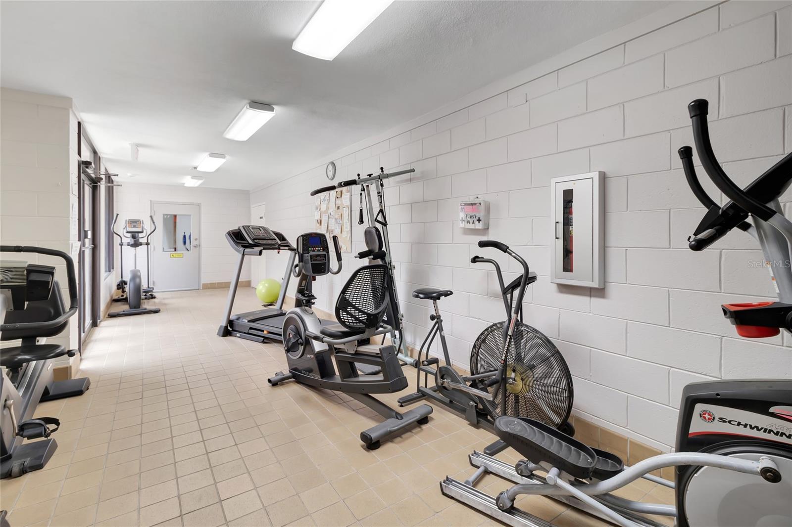Community exercise room