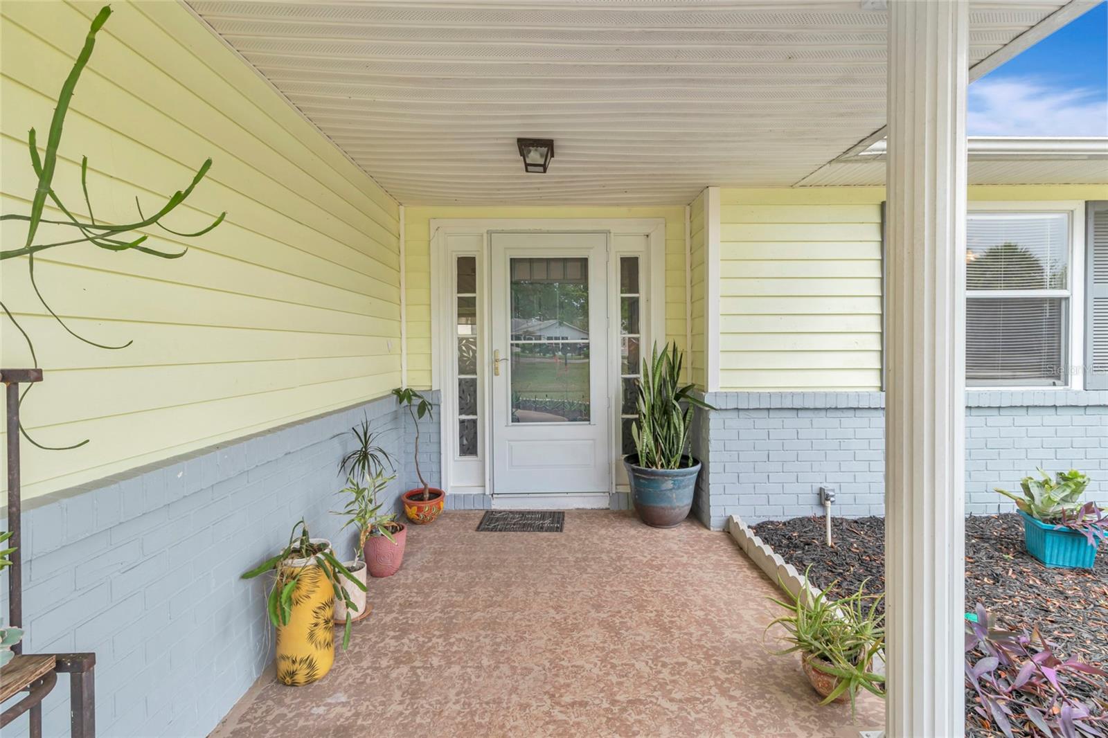 Front entrance