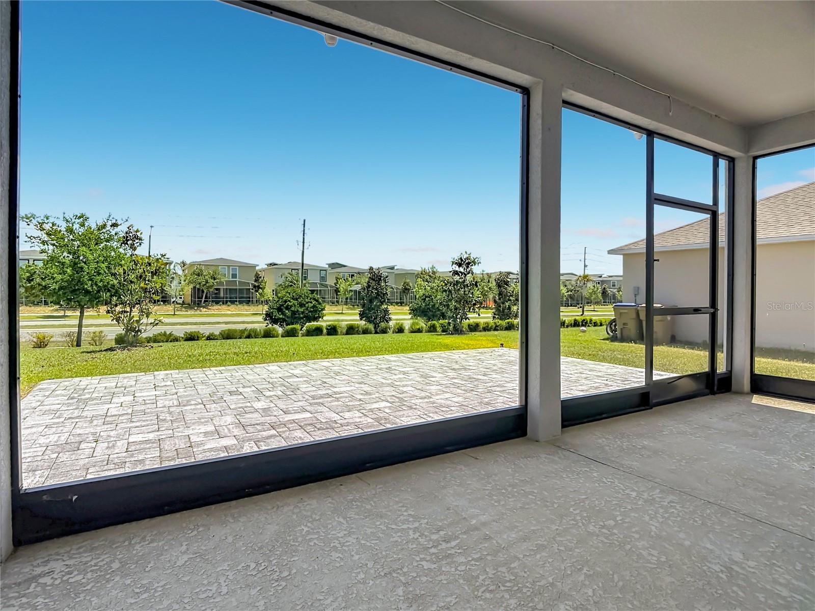Extended screened lanai