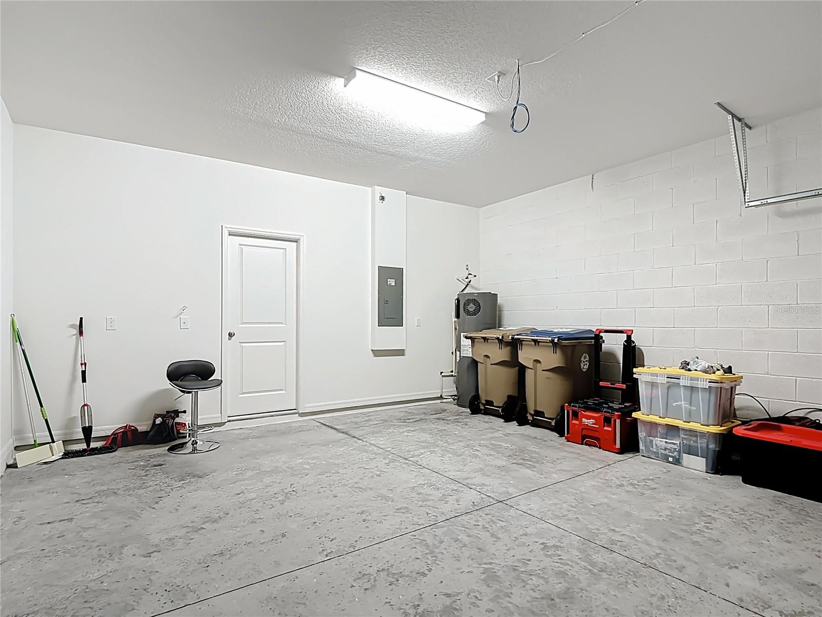 Double garage space