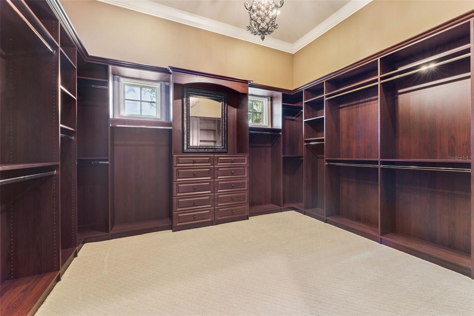 Custom Primary Closet