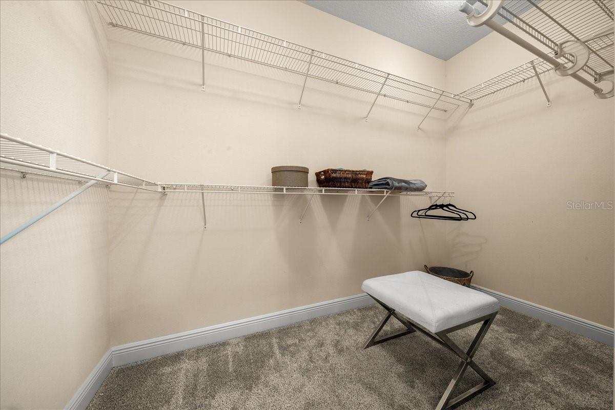 Primary Bedroom Walk-In Closet