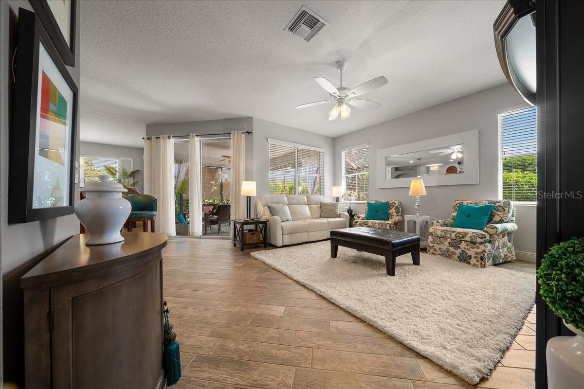 "Wood-Like" Ceramic Tile Floors