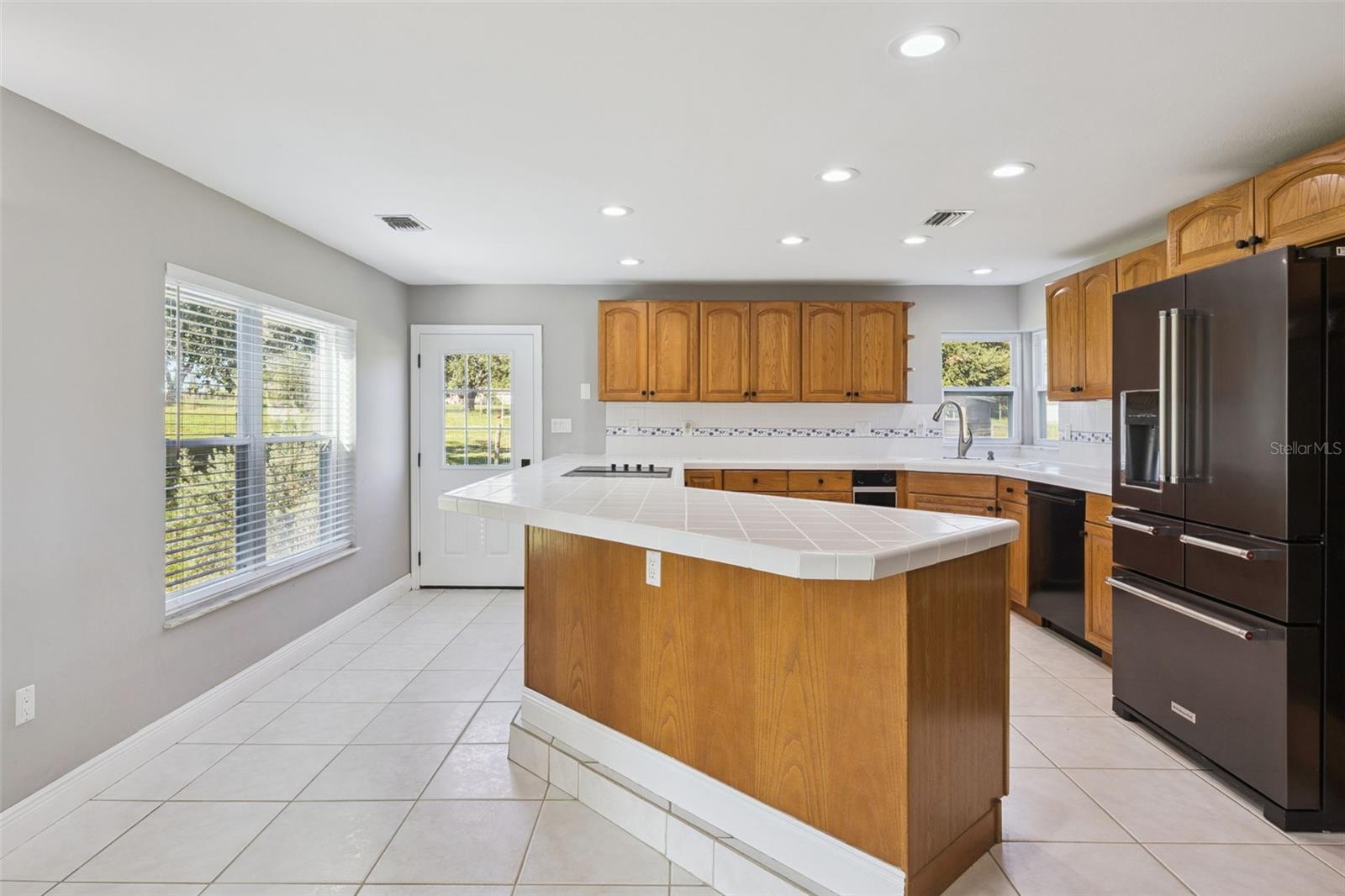 Plenty of cabinet and pantry space