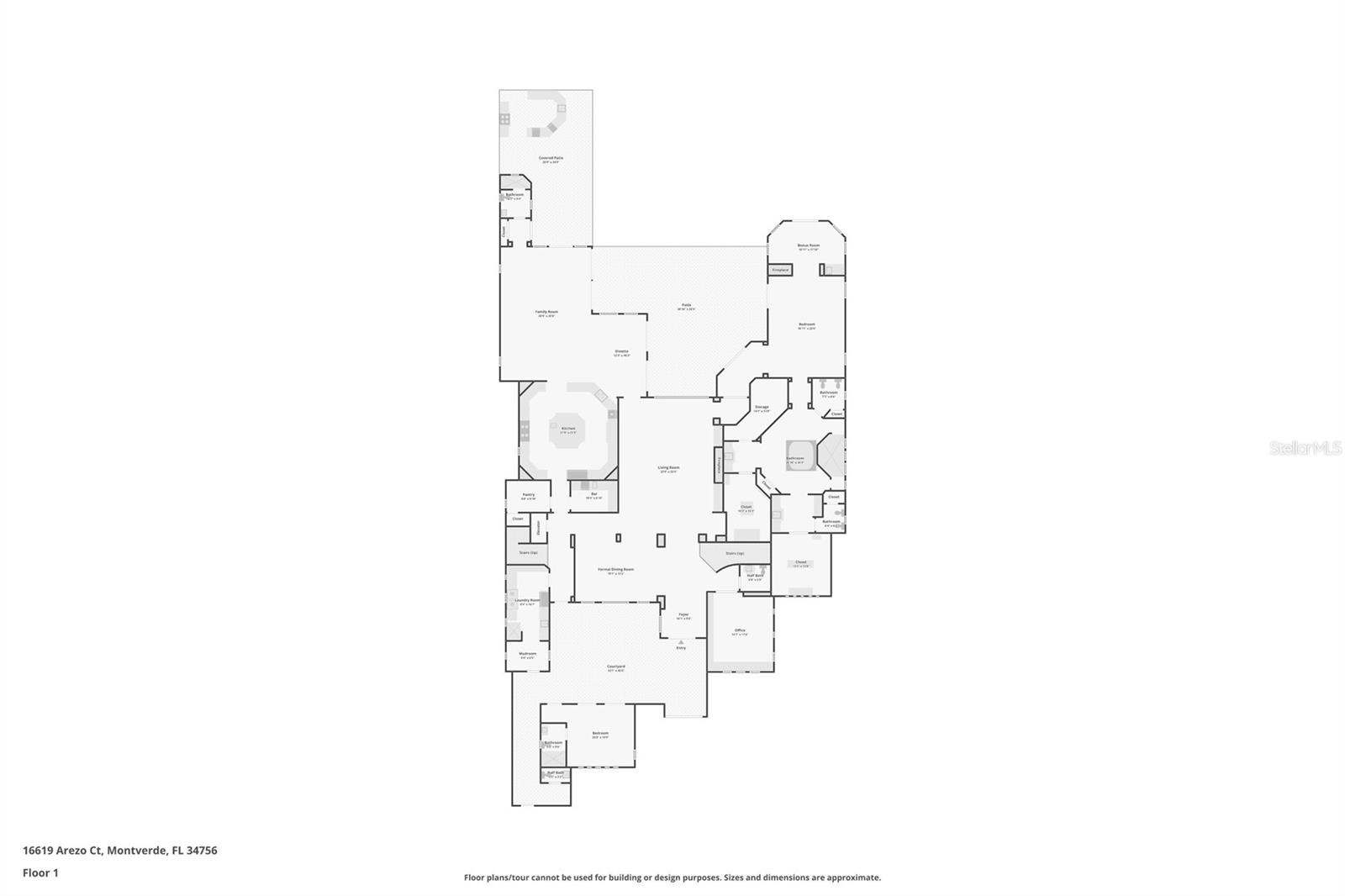 1st Floor - Floor Plan