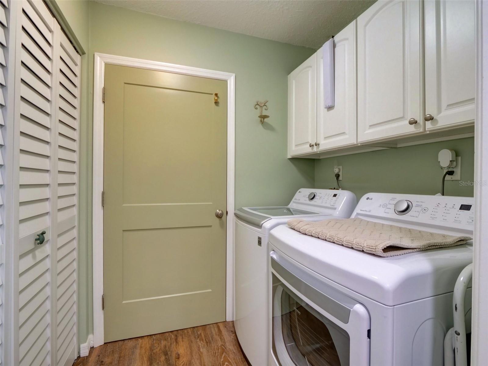 Laundry Room: Entry to the Garage