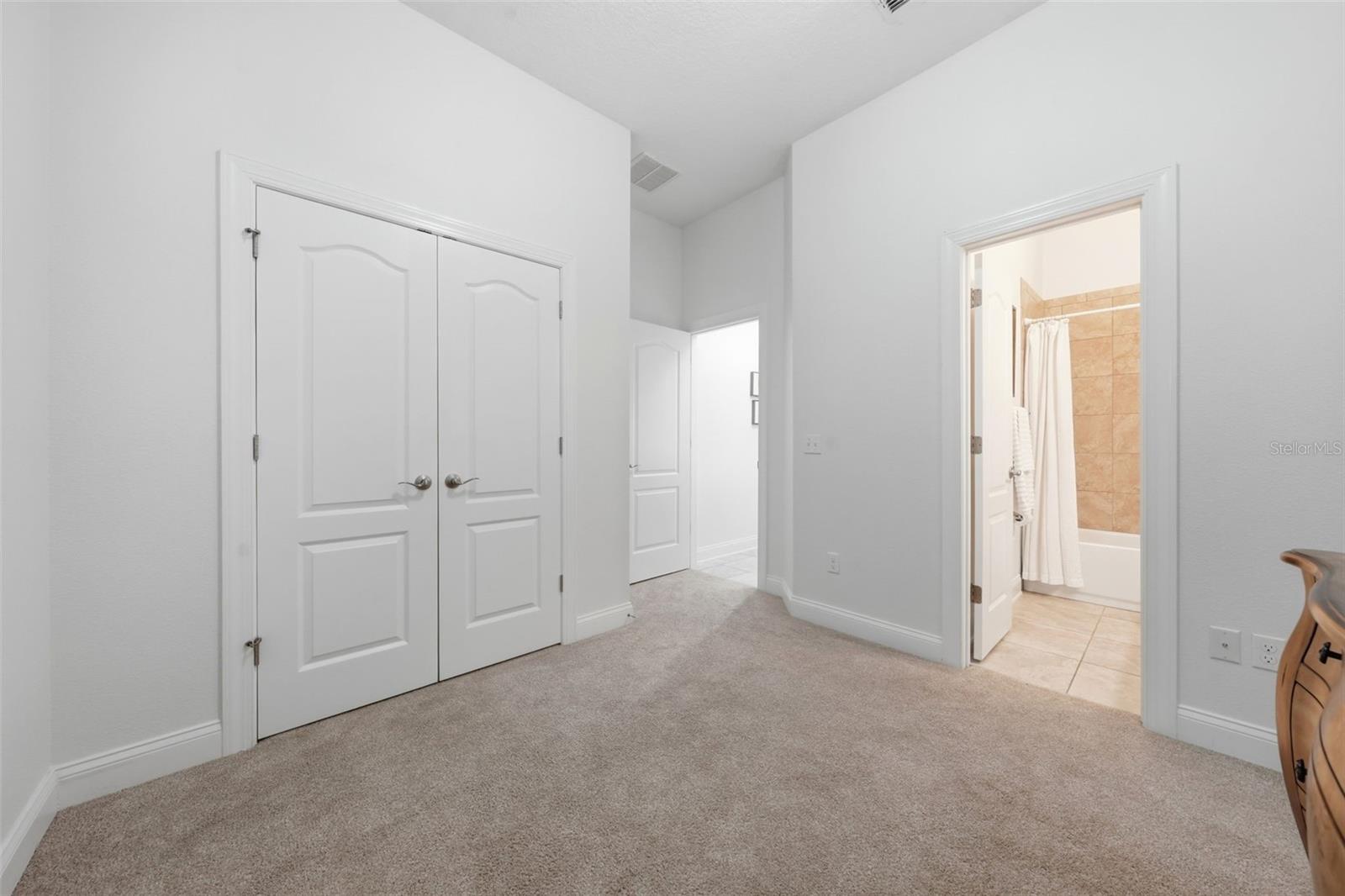 Guest Suite with tub/shower combo