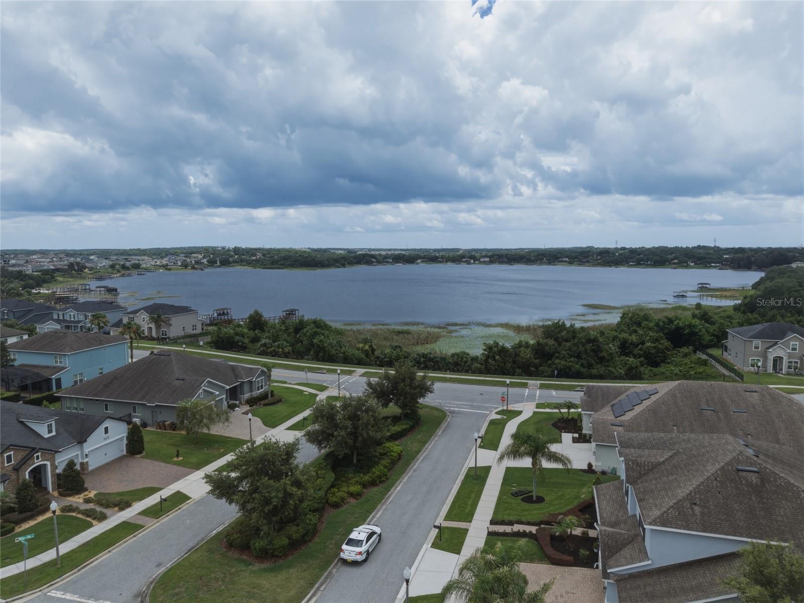 View of Lake from Loft