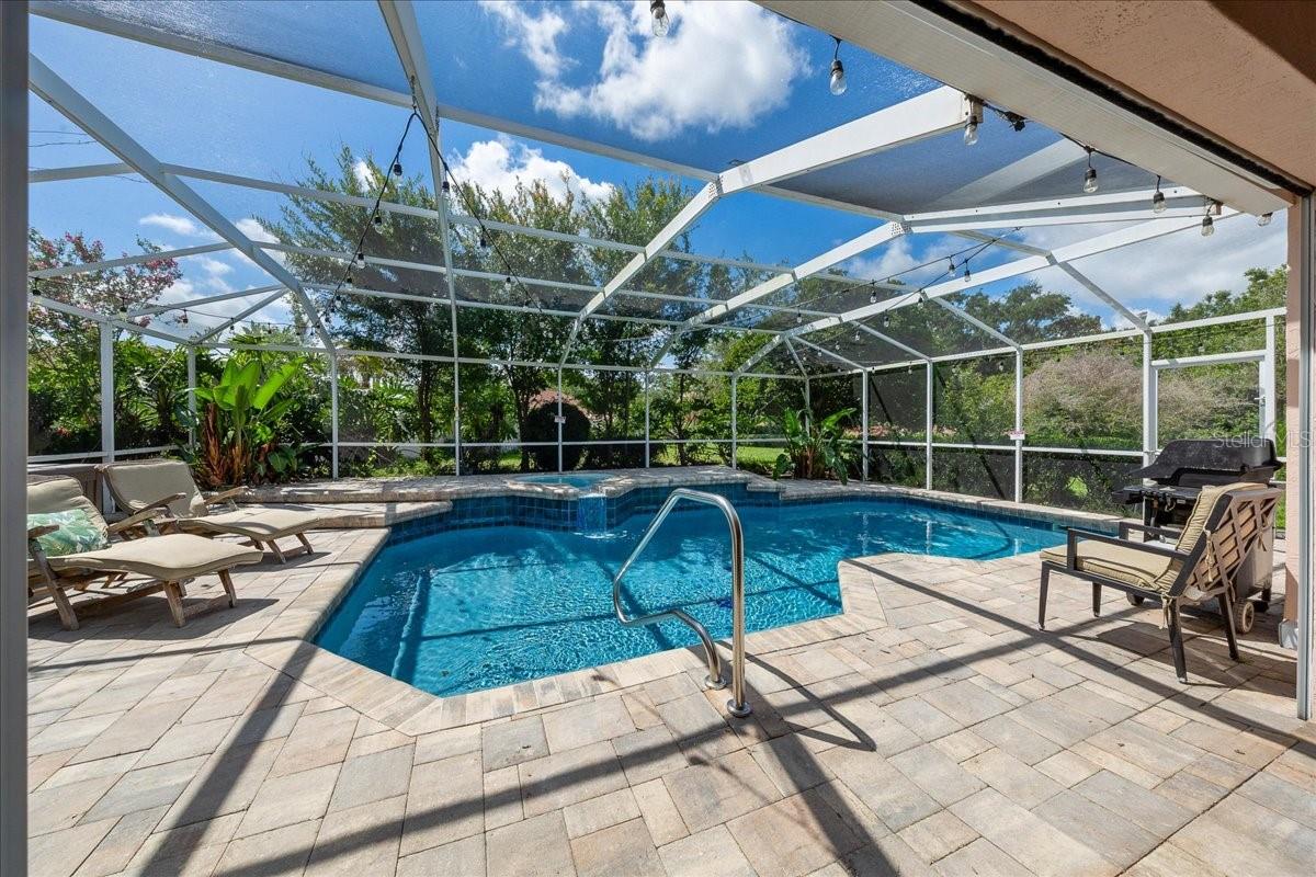 Brick Pavers & Enclosed Lanai