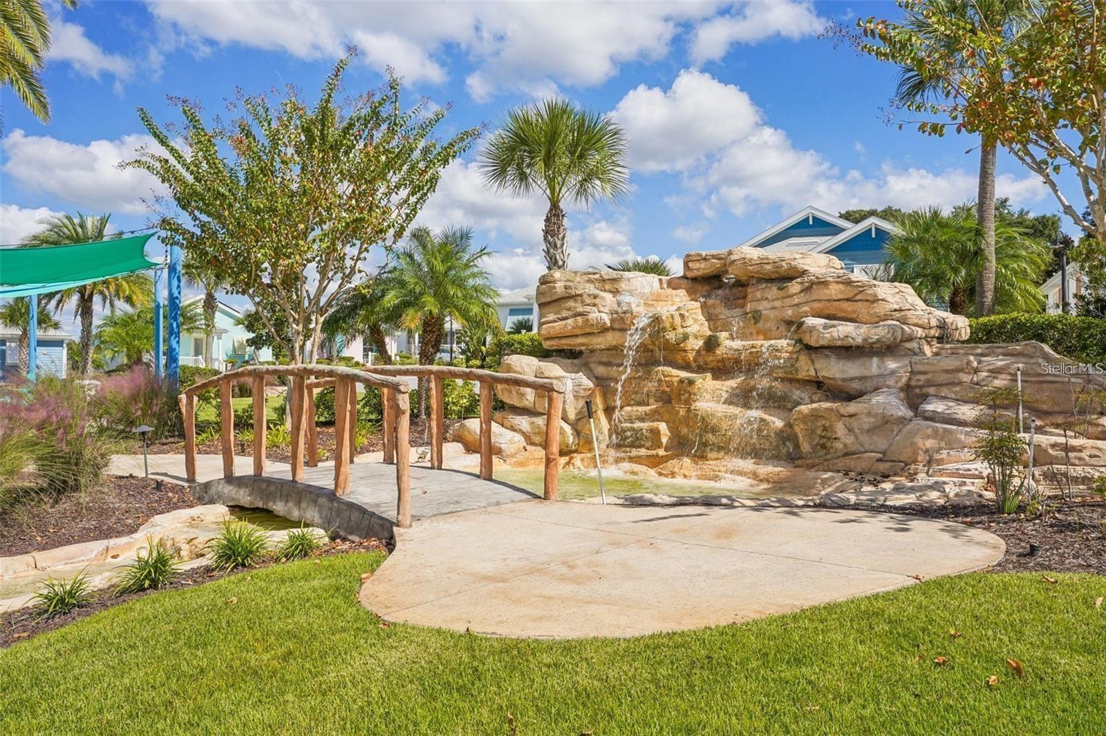 Water Feature in Community Park