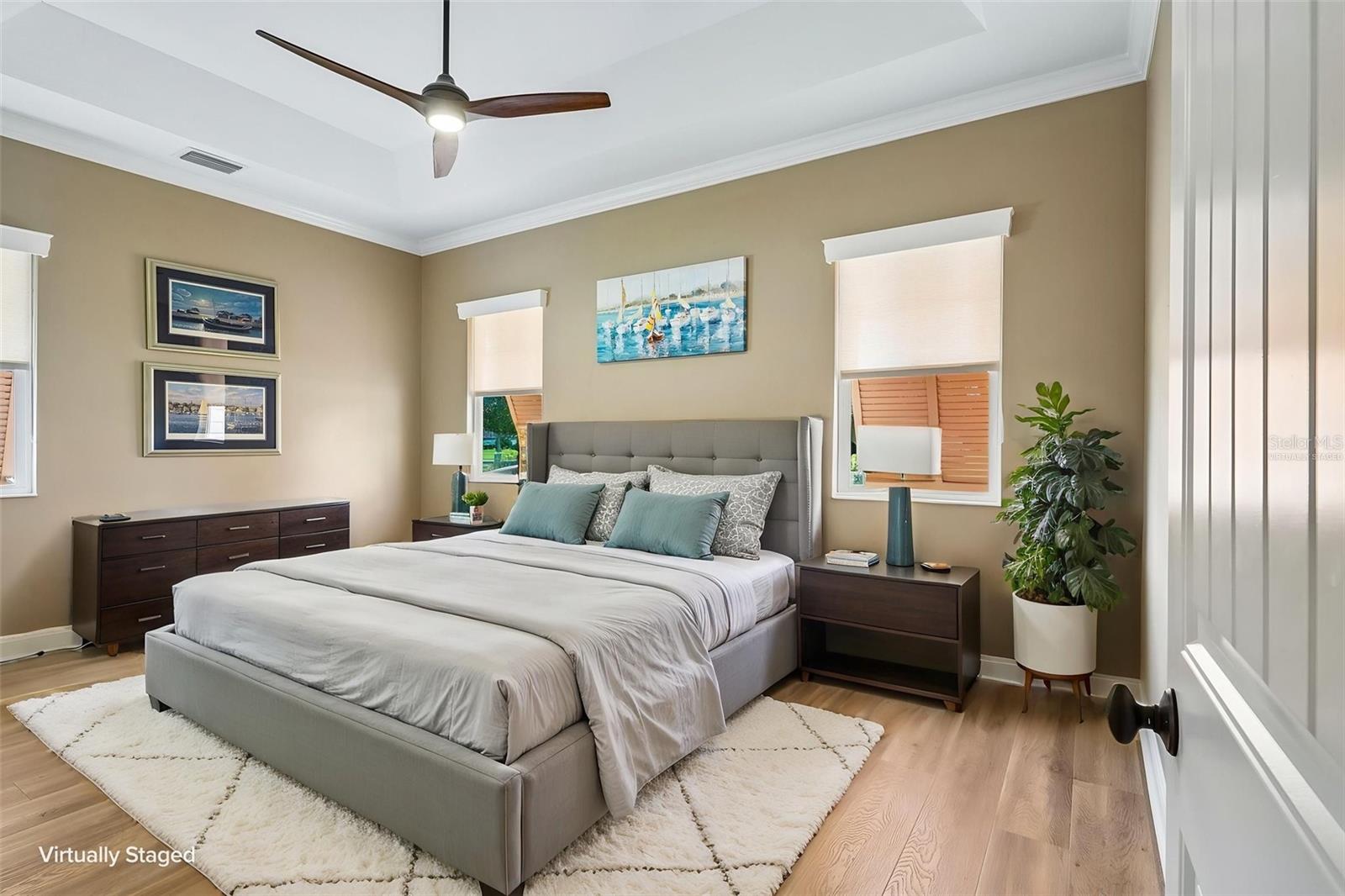 Primary Bedroom - Virtually Staged