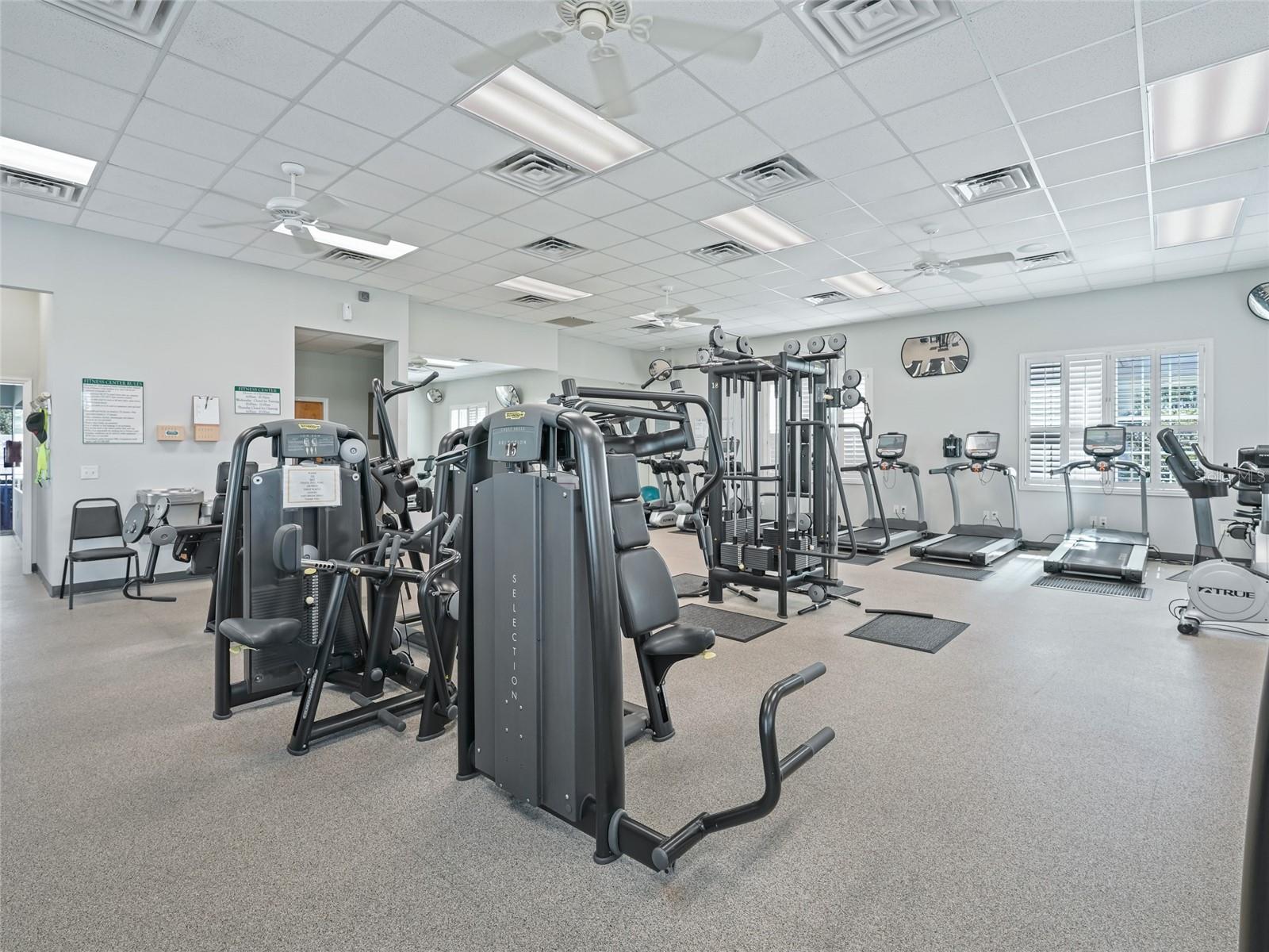 Great Gym w/Plenty of Equipment!