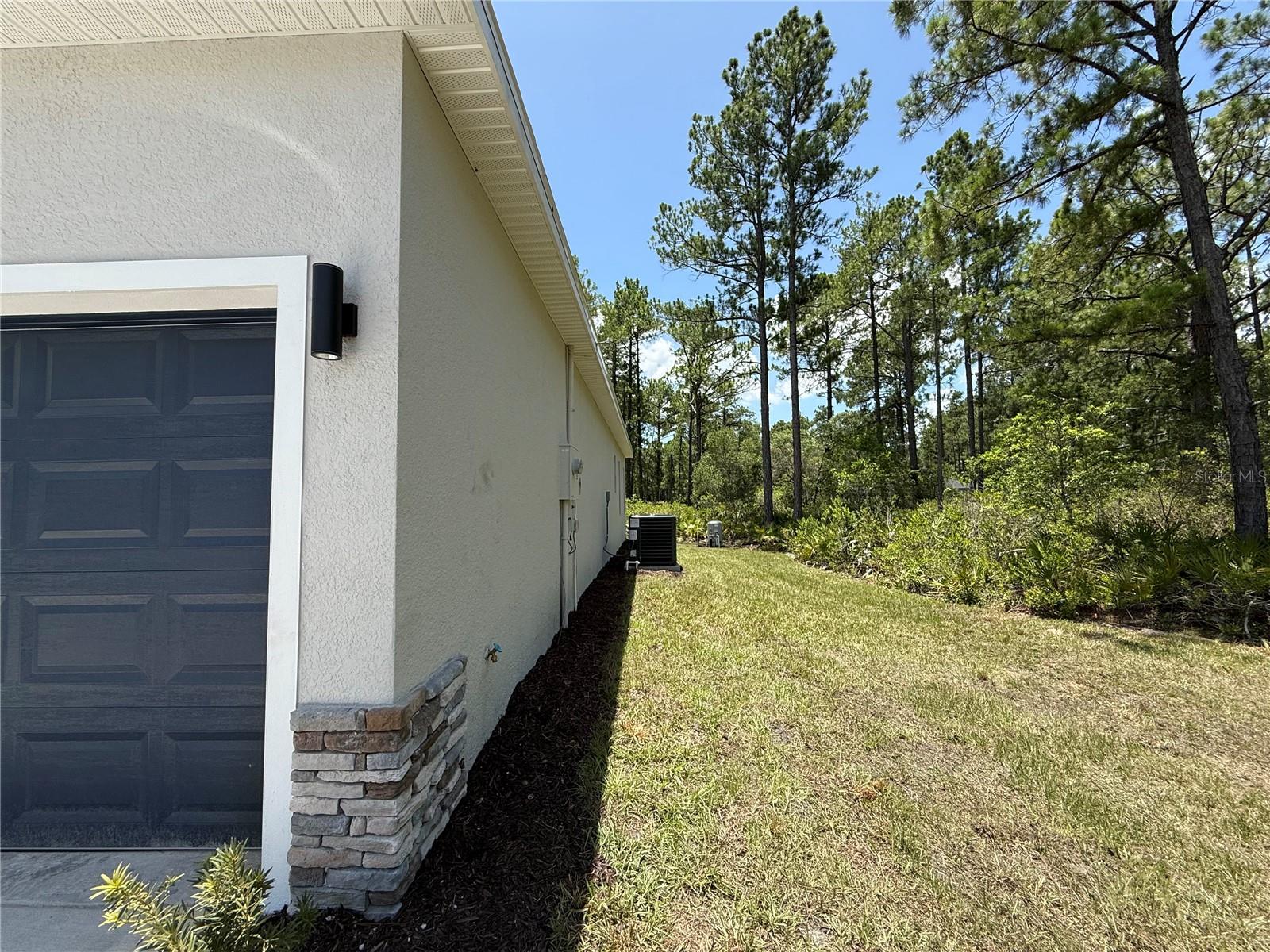 Right side of home